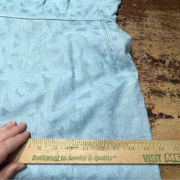 Vintage 1950's Blue‎ Wiggle Cocktail Dress 32" Bust - by Maggie Stover - Picture 10 of 10